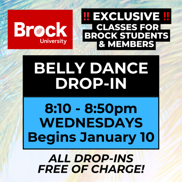 brock university belly dance january 2024 jaguar dance company